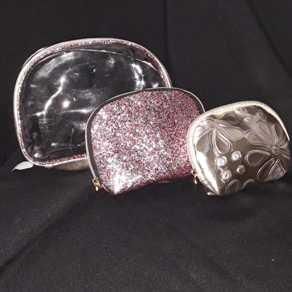 COSMETIC BAGS 3 PIECE